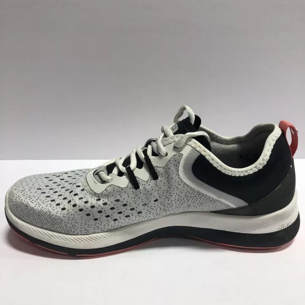 Ryka Women’s Defiance, White/Black Walking Shoes, Size 8wide View 2
